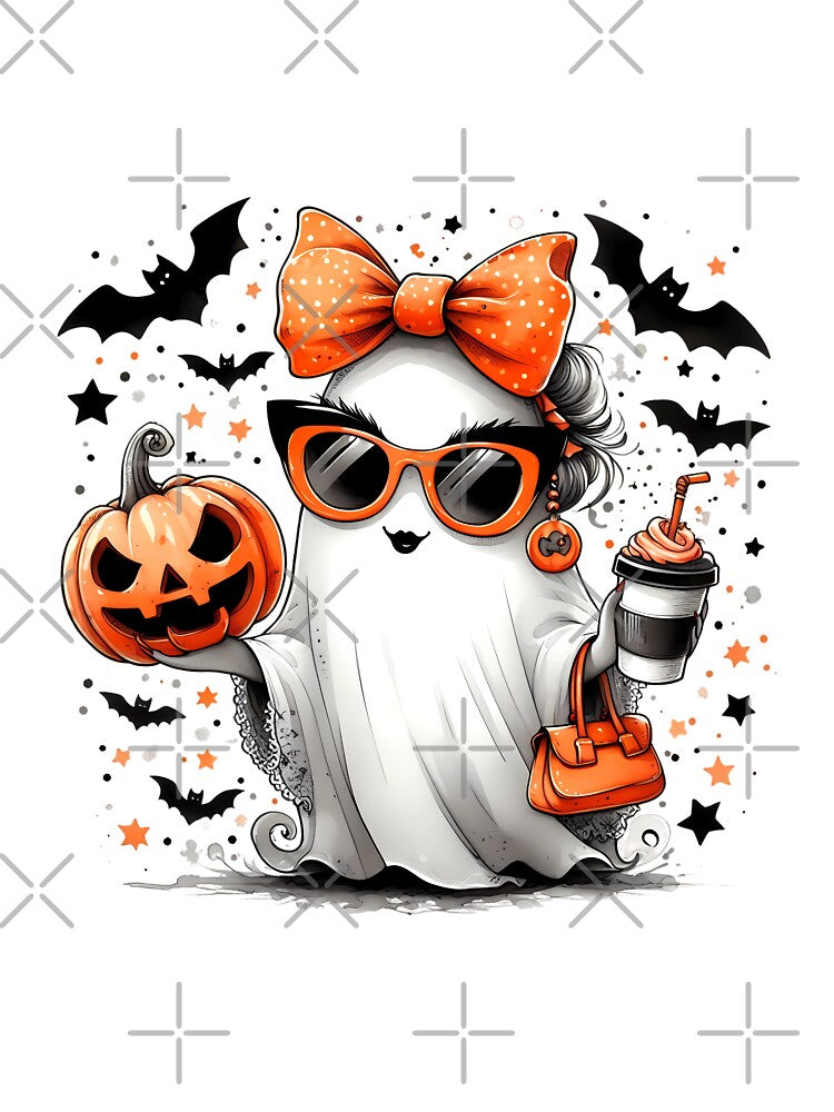 Fashionista Halloween Ghost by Miniouka