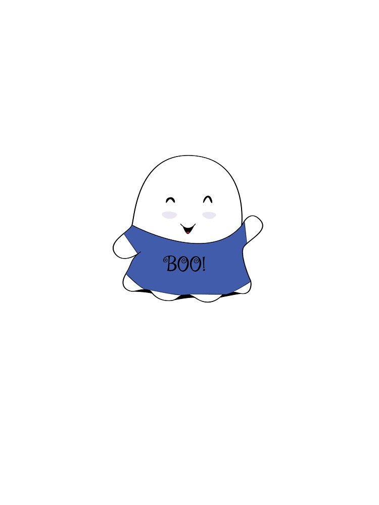 Ghost in T-shirt- Blue by GhostedOptions