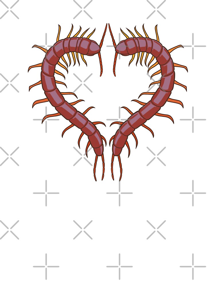 Centipede Heart by Sonderdaisies