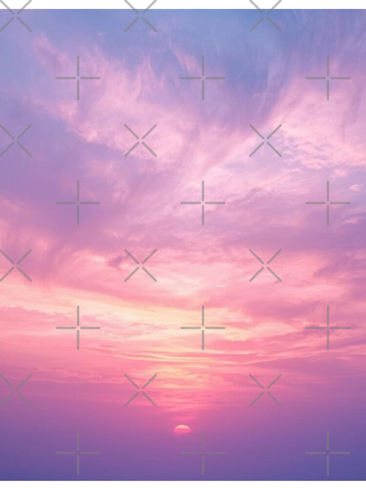 Sunset Sky - Pink, Purple, Blue, Orange 2 by AlinaSCorner