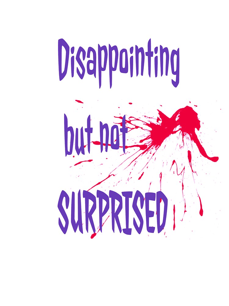 Disappointing by Fikri Malik