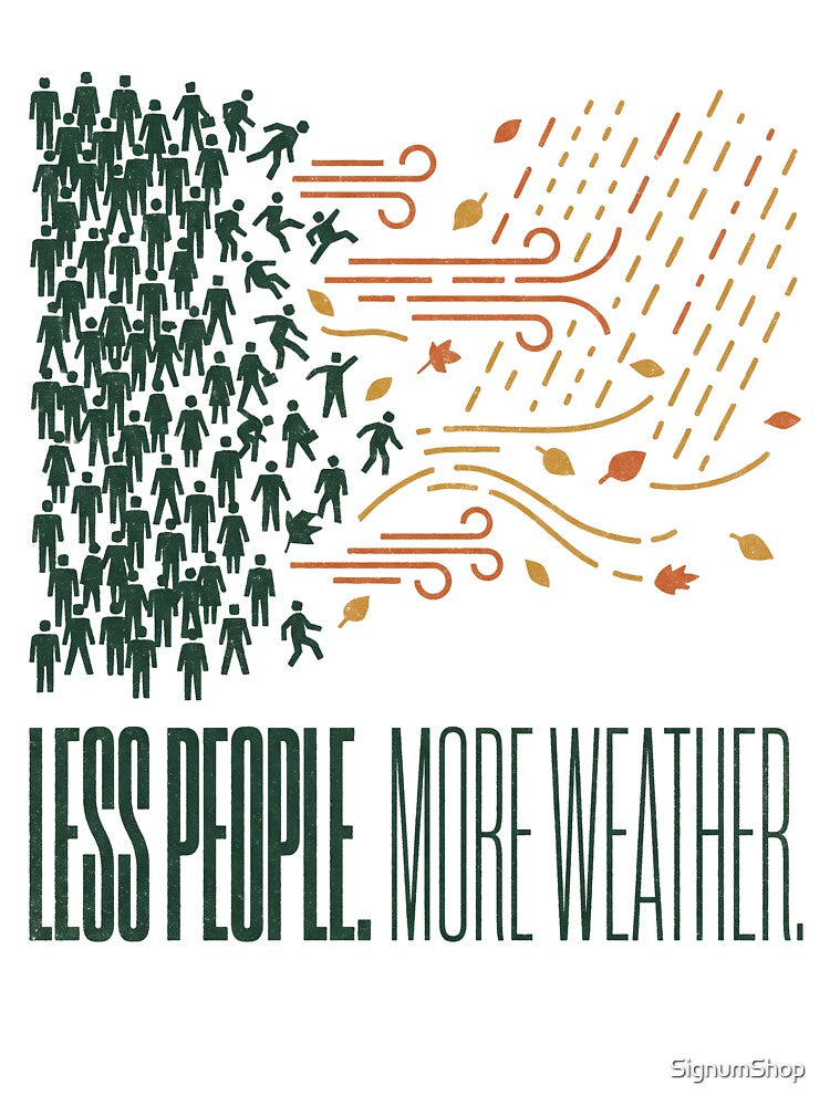 Less People More Weather by SignumShop