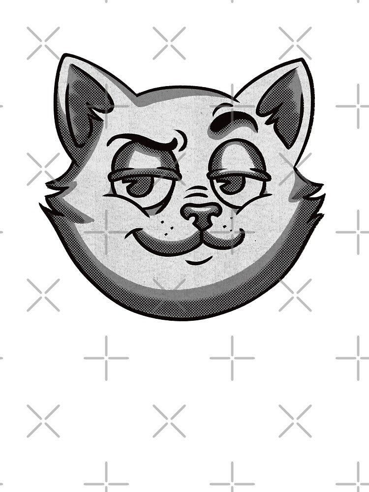 Smug 1940s retro cat by Gainful-bhaji0