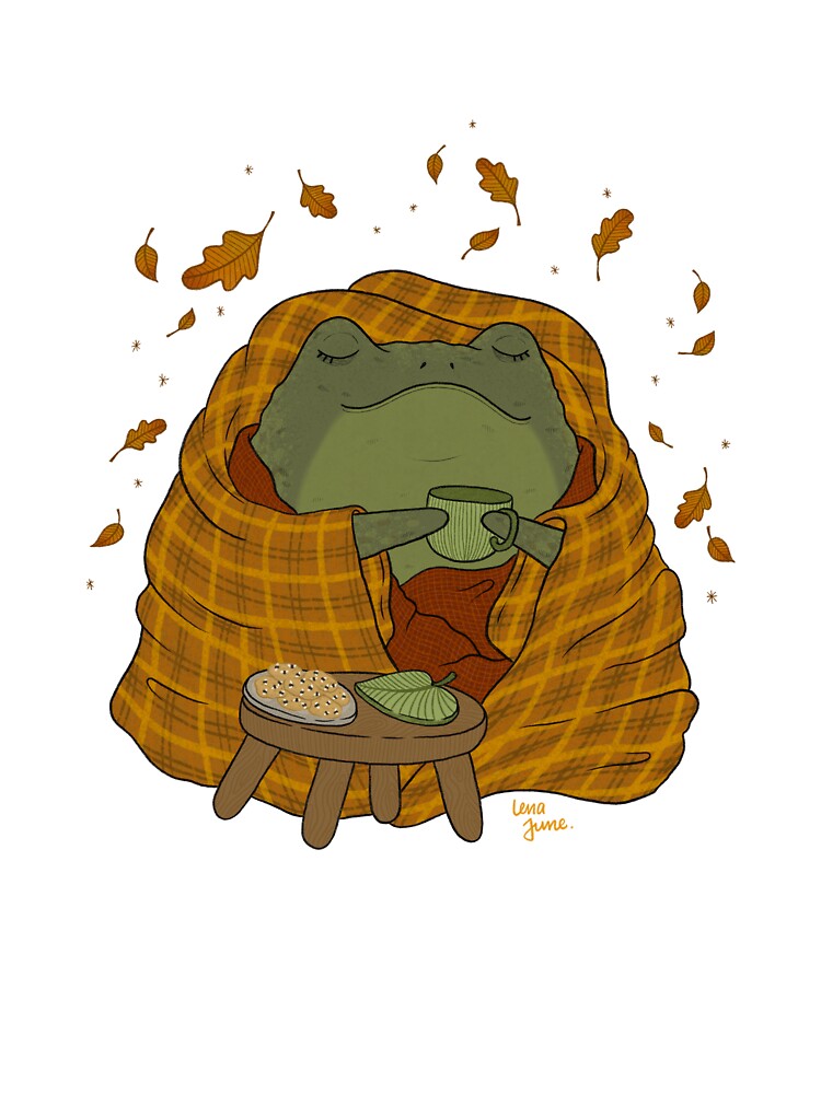 Cozy frog by Spookyjune