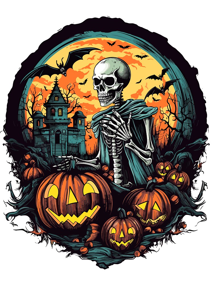 Halloween Skeleton by theblockstore