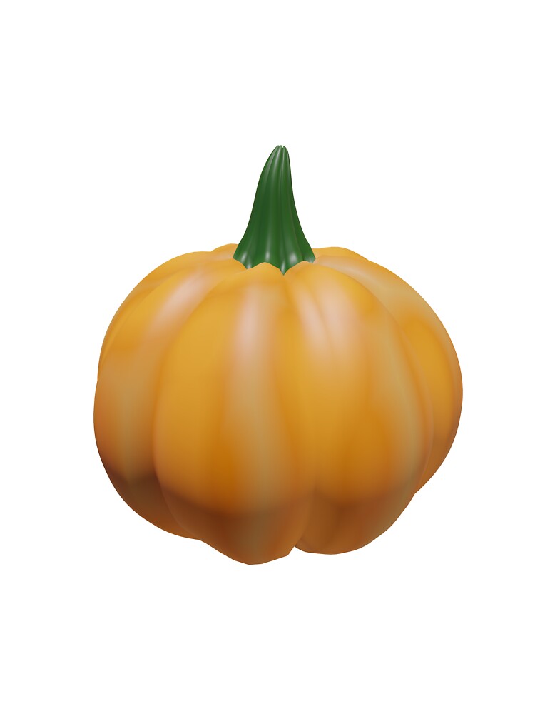 Beautiful 3D Halloween Pumpkin by With Love, InspireMari