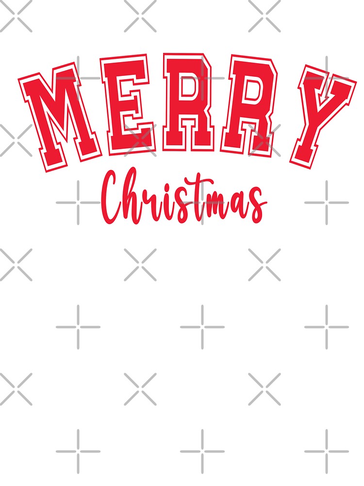 Merry Christmas Design Cool Christmas Fashion Tees by Puristock