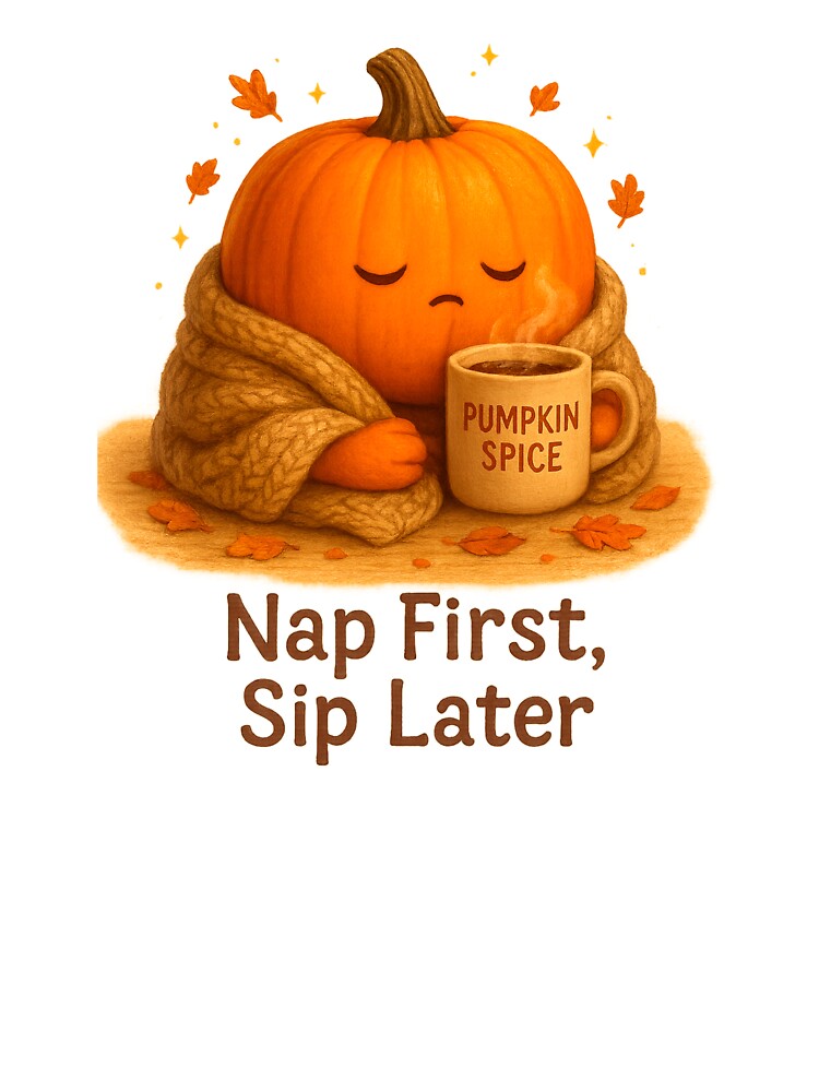 Cozy Autumn Pumpkin by Oeuvres