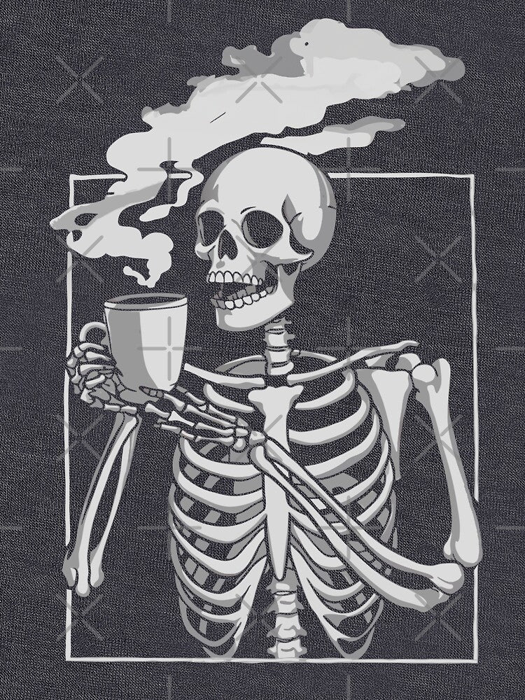 ? Skeleton Coffee Lover | Halloween Caffeine Fix Shirt ☕ by SSD-