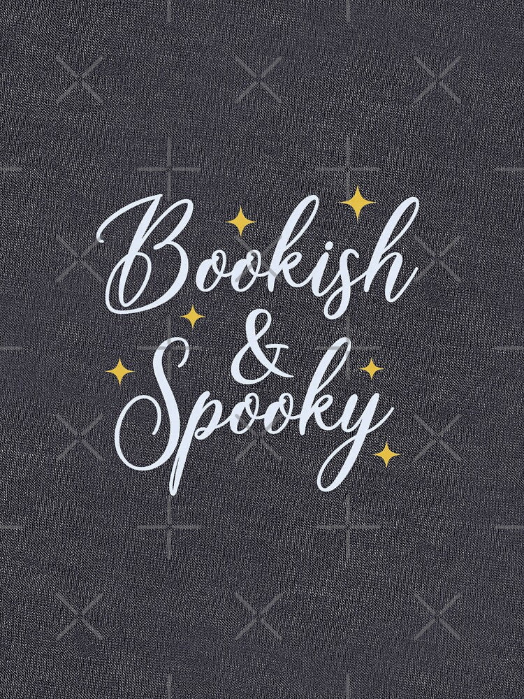 Bookish and Spooky Cozy Halloween Book Lover Shirt by Raw Tigers