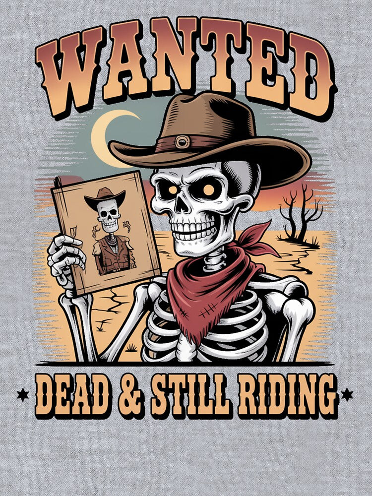 cowboy ghost rider - wild west undead - grunge cowboy - skeleton gunslinger - cowboy skeleton - wild west skeleton - outlaw skeleton - vintage western - desert skeleton cowboy - creepy cowboy by JansenGS
