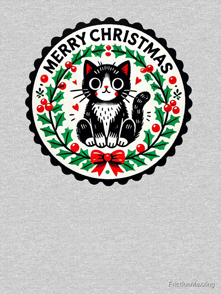 Merry Christmas Cat by FrictionMaxxing