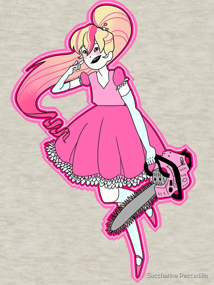 Creepy Magical Girl Chainsaw by Saccharine Peccadillo
