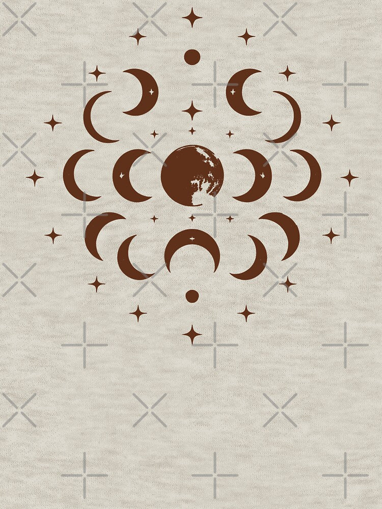 Retro Moon Phases by FlashCraft Design