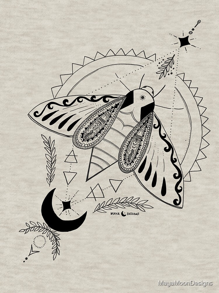 Celestial Moth by MayaMoonDesigns