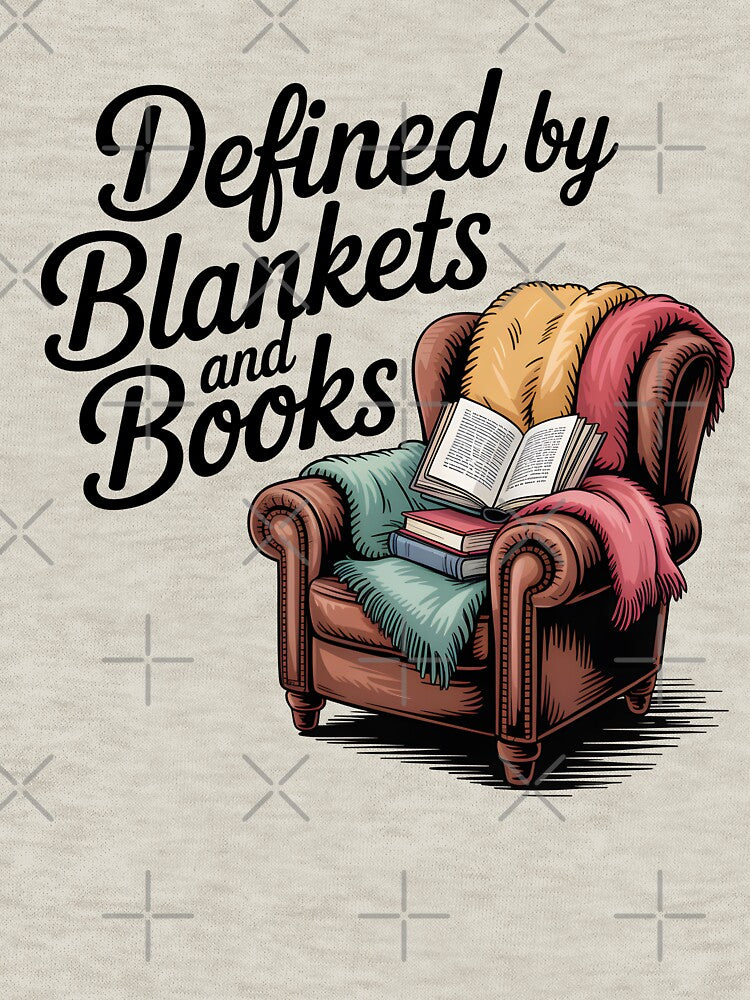 Defined by Blankets and Books – Cozy Winter Reading by Jollys-ArtShop
