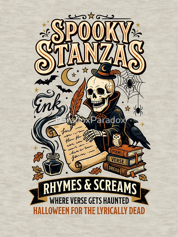 Spooky stanzas - Rhymes & screams - Halloween for poets by ParadoxParadox
