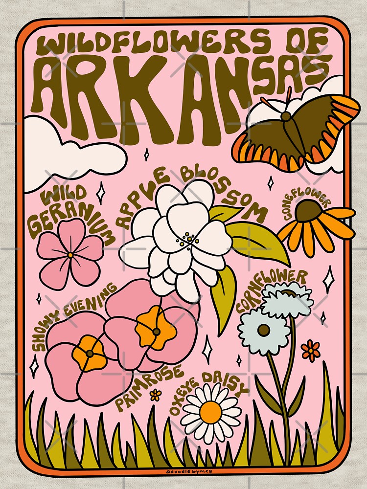 Arkansas Wildflowers by doodlebymeg