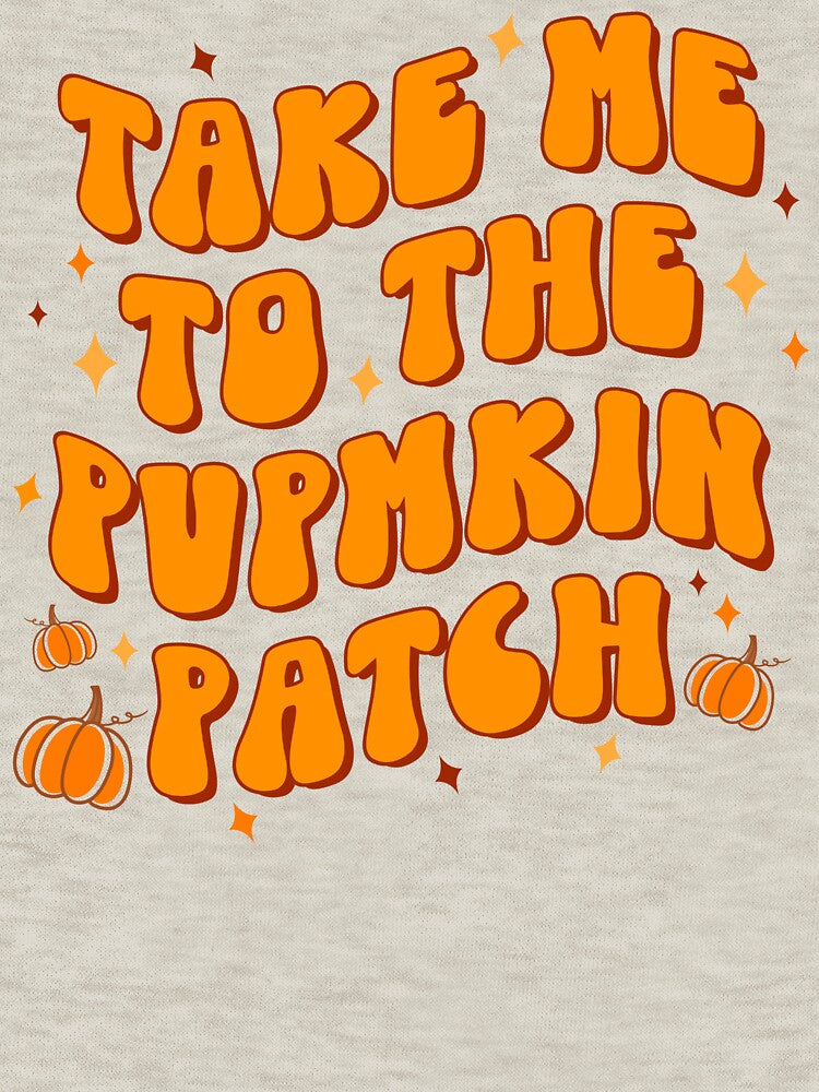 Groovy Take Me To The Pumpkin Patch Aesthetic Fall Graphic by TammyWilsoni