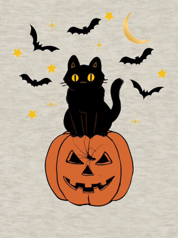 Happy Halloween Black Cat by ArtThrob-99