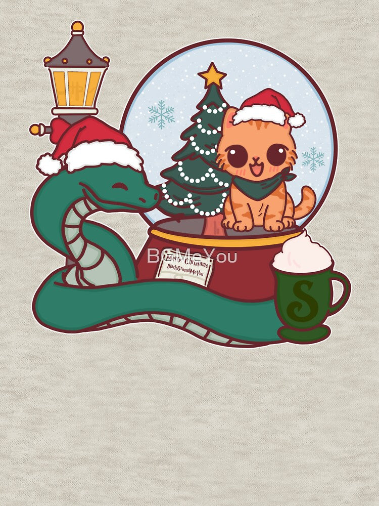 Merry Christmas with Cute Cat | Slymeowrin House by BGMeYou