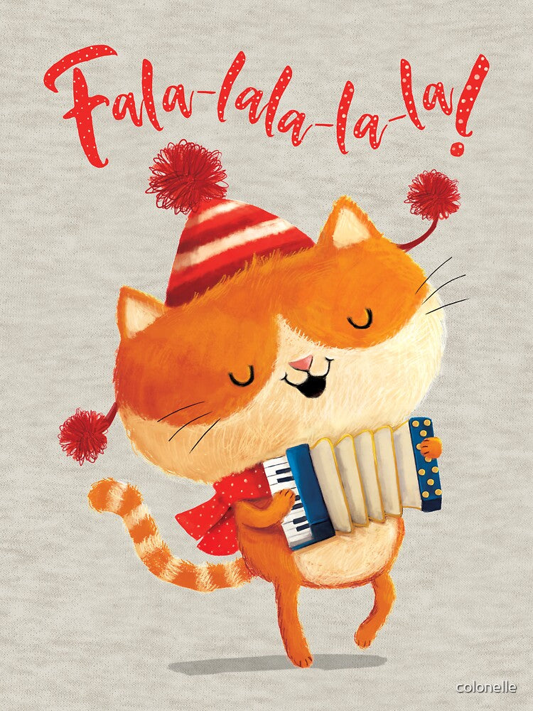 Christmas Song by Festive Cat by colonelle