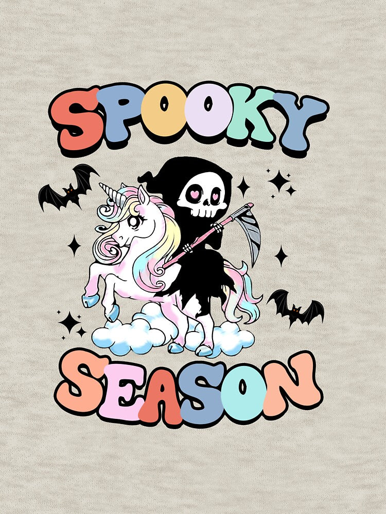 Spooky season unicorn with death by sweary12