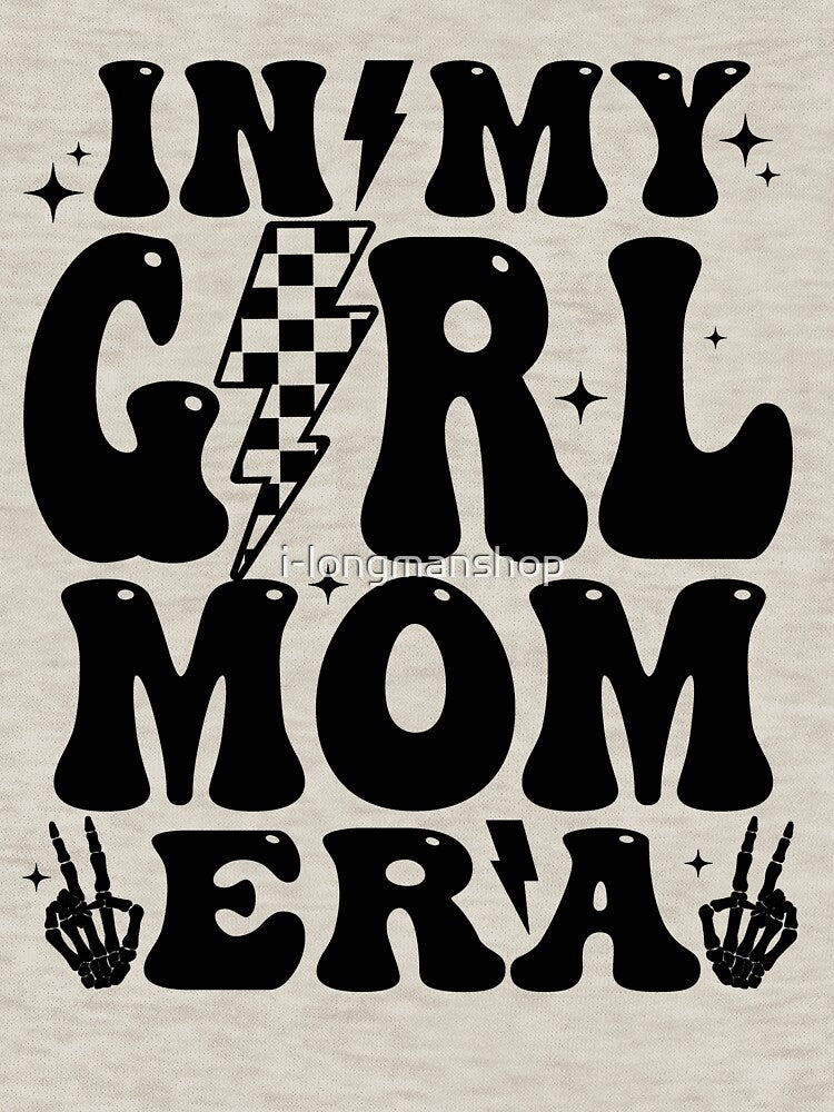 Copy of In My Girl Mom Era Retro Expecting Mom Gender Reveal Gift by i-longmanshop