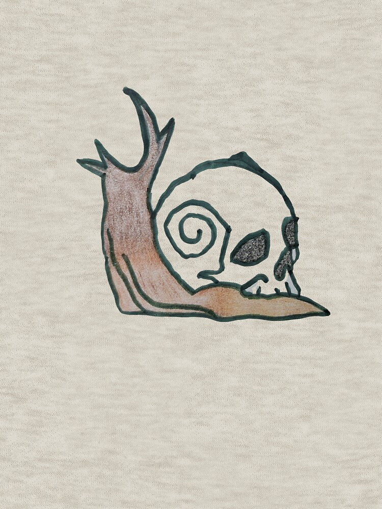 Snail Boi Found a Skull Shell by AlexTheRacc00n