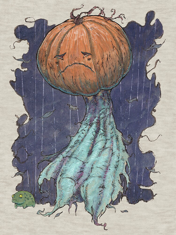 Sad Pumpkin by Art of John Ruple