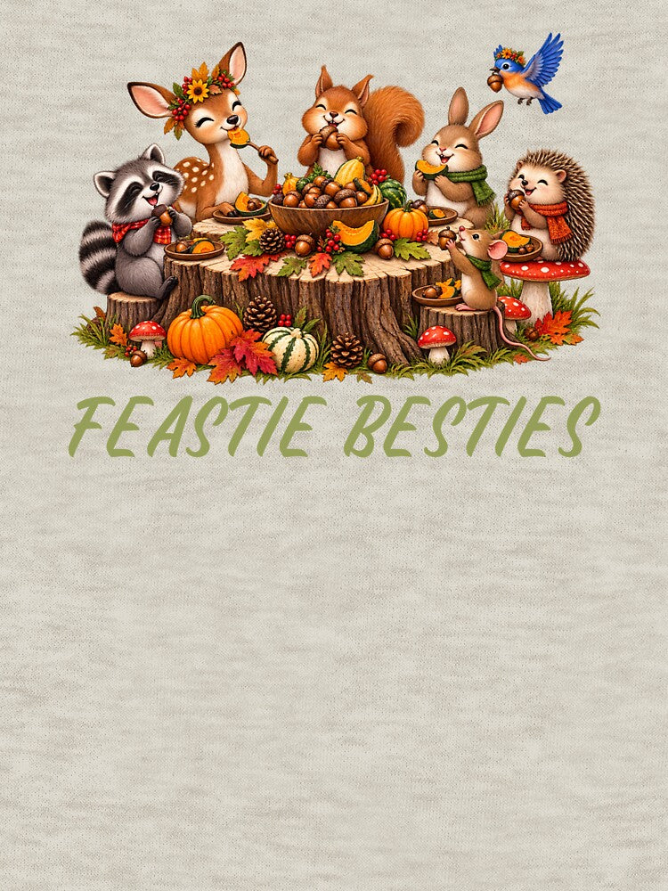 Whimsical Woodland Animals Friendsgiving by Giddy Bear Gifts