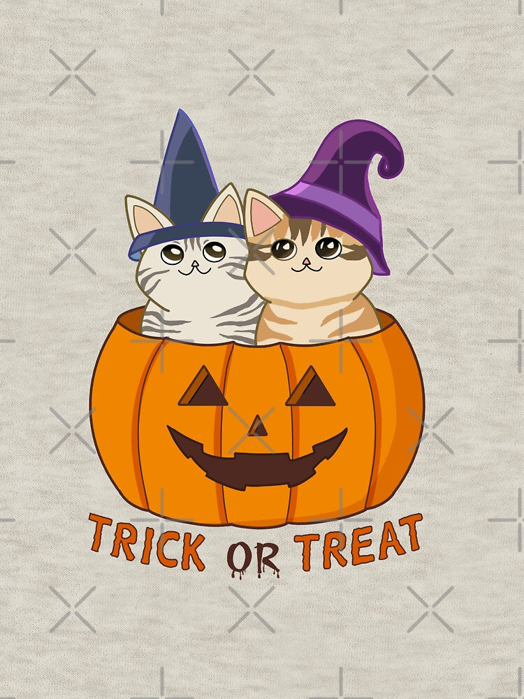 Pumpkin Kitty Trick or Treat by Amberein