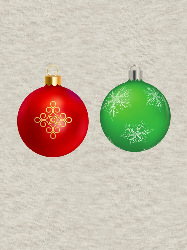 Funny Christmas Boobs Ornaments by RunThatApparel