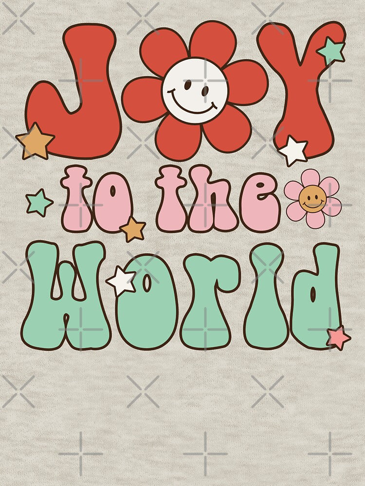 Retro Groovy Christmas -Joy To The World by yoshra