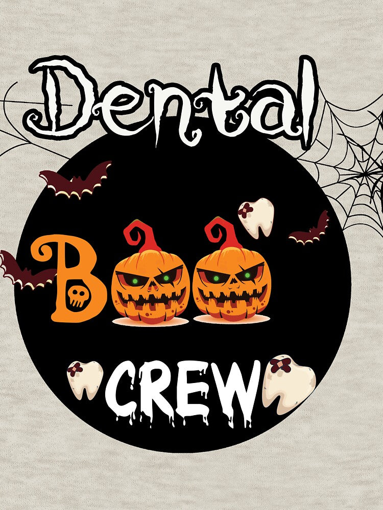 Dental Boo Crew Spooky Halloween by Zouhairm