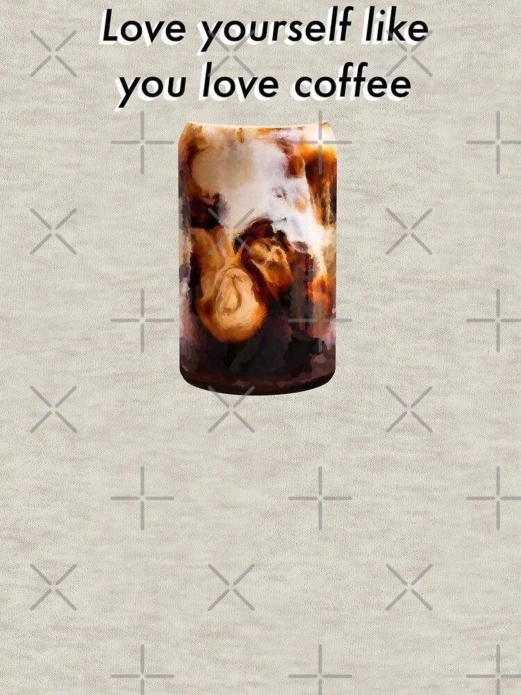 Iced Coffee Swirl Love yourself like you love coffee by ansiearts