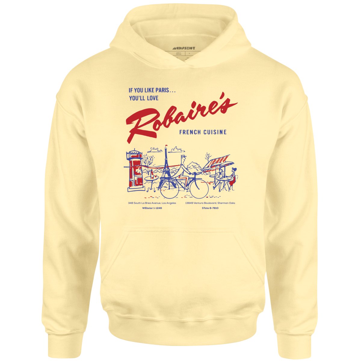 Robaire's French Cuisine - Los Angeles, CA - Vintage Restaurant - Unisex