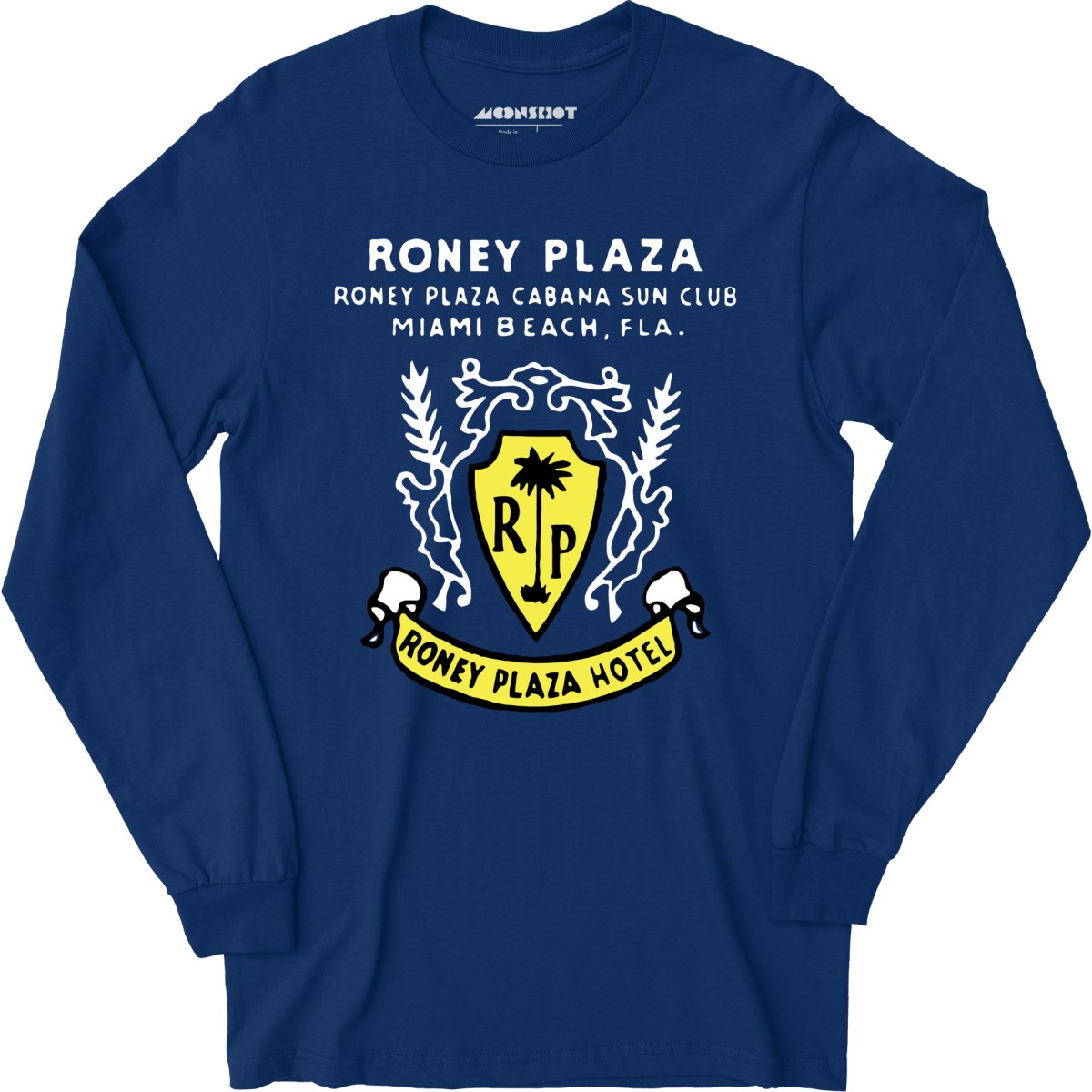 Roney Plaza - Miami Beach, FL - Vintage Hotel - Long Sleeve