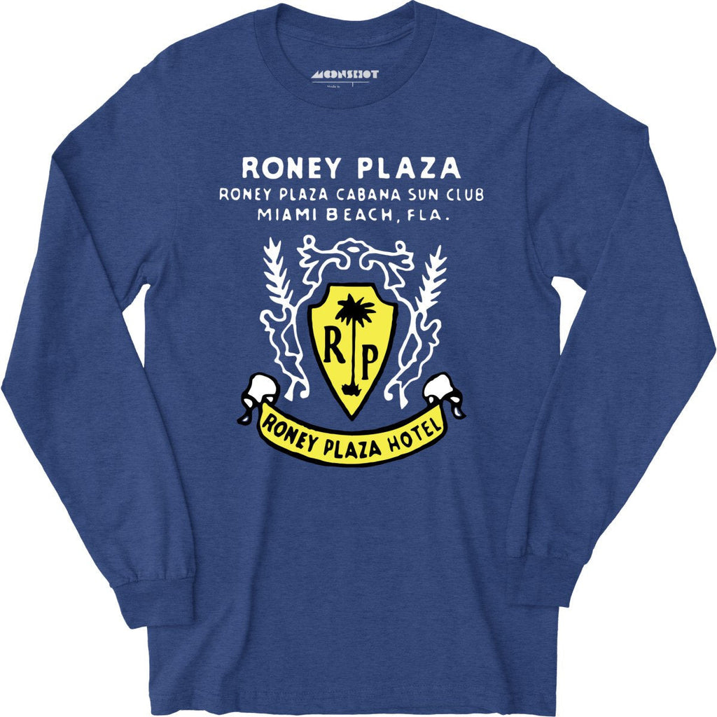 Roney Plaza - Miami Beach, FL - Vintage Hotel - Long Sleeve