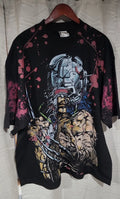 WOLVERINE WEAPON X ON A SHAKA HEAVYWEIGHT GARMET DYED T SHIRT "MODERN"