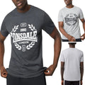 Lonsdale Mens T Shirts Box Logo Summer Top Crew Neck Short Sleeve Casual Tee New