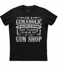Mens 2nd Amendment Gunalcoholic Pro-Gun Gun Rights Patriotic T-shirt USA US
