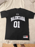 Balenciaga Men's Basketball Series Oversized T-shirt Size XS