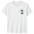 Celestial Hourglass Moon Stars Mens T-Shirt Womens Tee Graphic Unisex Top