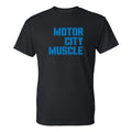 Motor City Muscle  - Detroit City Michigan T-Shirt - Black