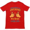 This is What an Awesome Nurse Looks Like T Shirt - Gift for Men, Women, kids