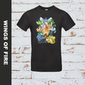 Wings Of Fire, Dragon , Adult Kids Tshirt Book Lover Design