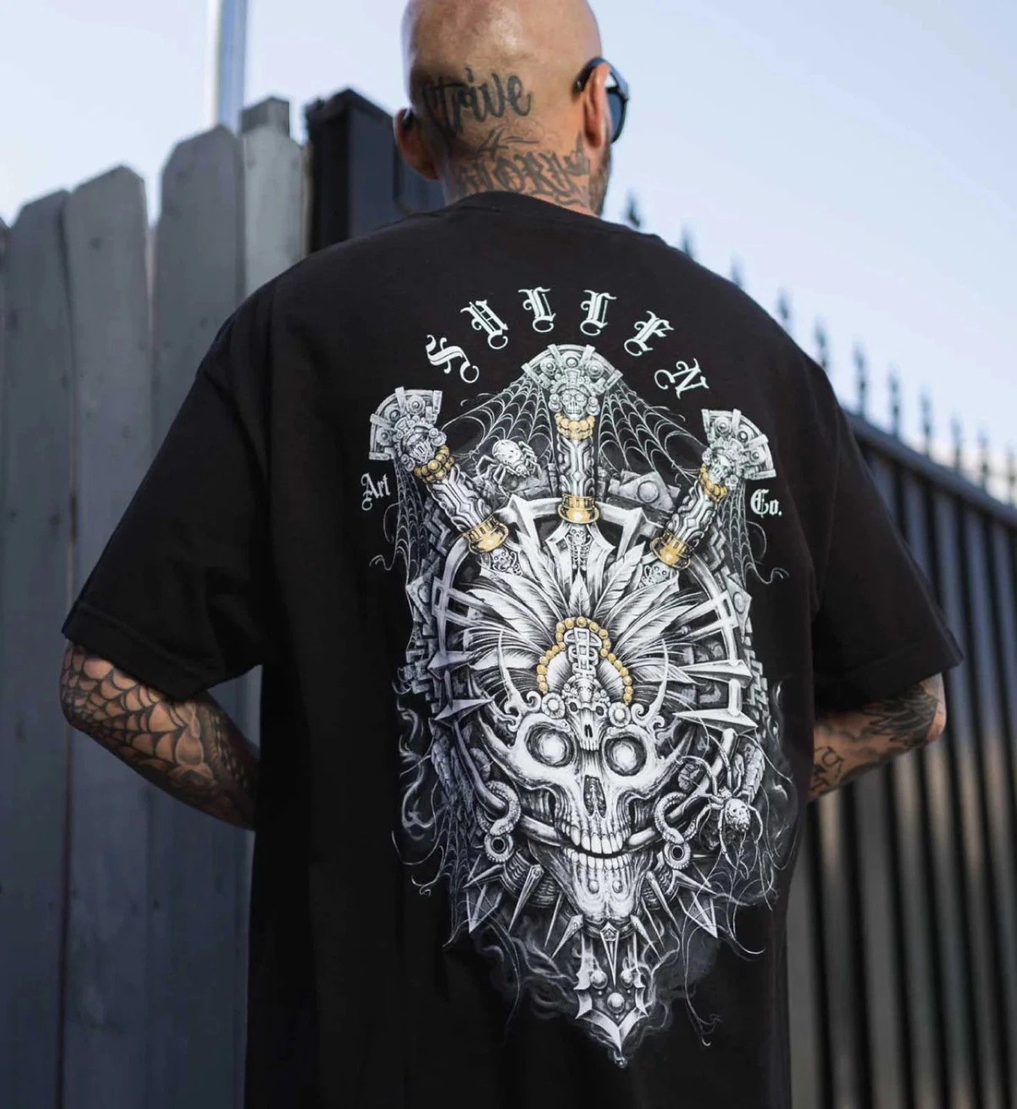 SULLEN CLOTHING MAYAN TATTOO ART STANDARD T-SHIRT