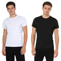 Men Conceal Carry Shirt Round Neck Short Sleeve Stretchy T-shirt Undershirt
