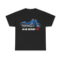 M109-R Suzuki Blue Boulevard Motorcycle T Shirt , Sizes S-5XL Printed in USA